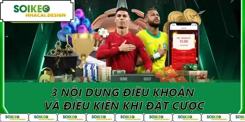 3 nội dung cơ bản trong điều khoản và điều kiện khi tham gia đặt cược